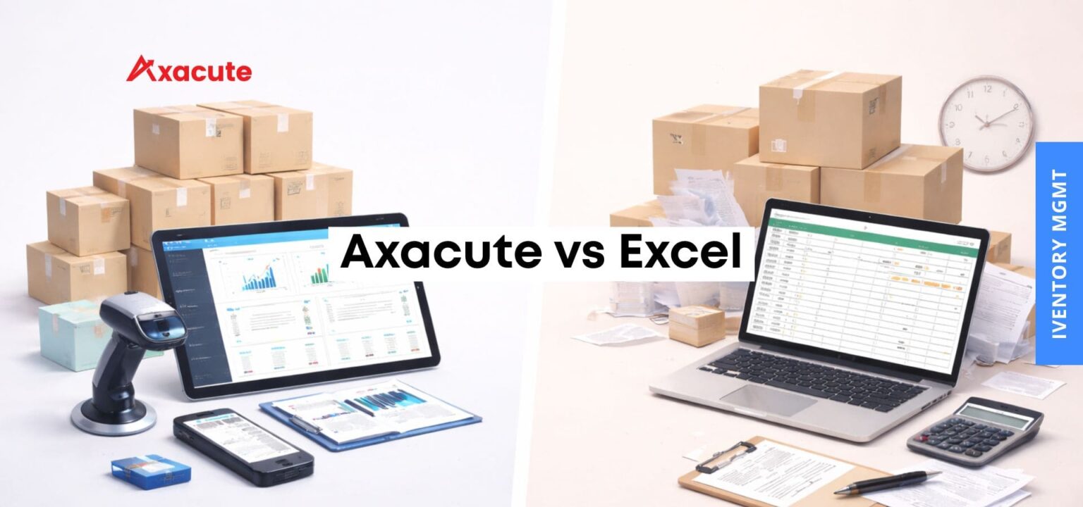 Axacute vs Excel for Inventory Management